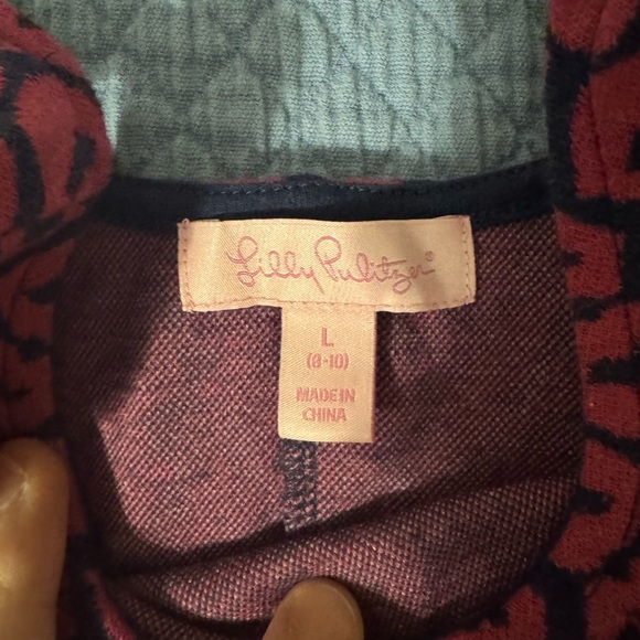 Lily Pulitzer Kisses dress size youth Large 8/10 - Picture 2 of 2